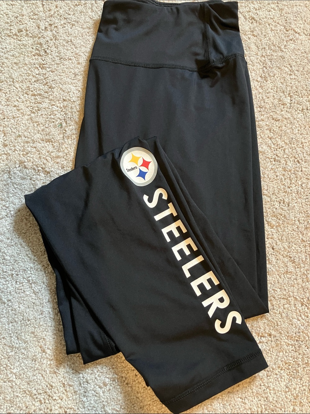 G 4 Her Pittsburgh Steelers Leggings Black L